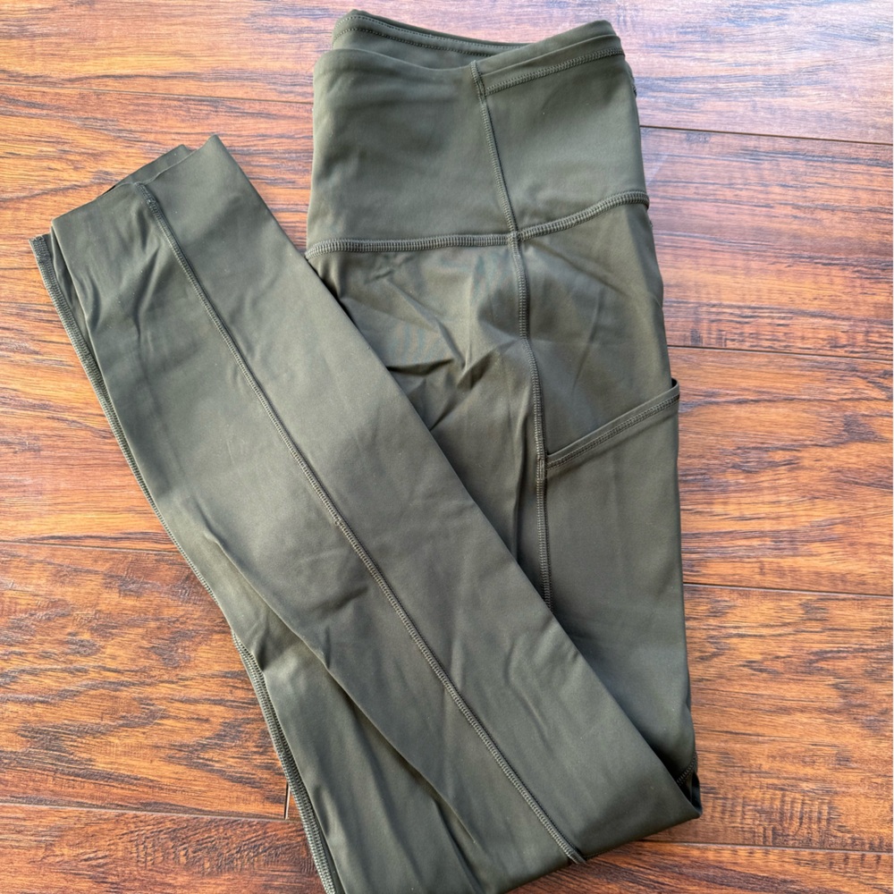 Lululemon Athletica Forest Green Leggings